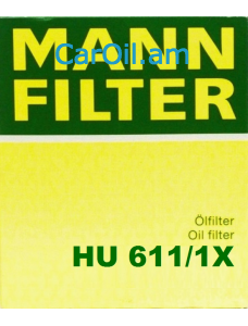 MANN-FILTER HU 611/1X